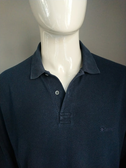 Pull Polo Burlington. Couleur bleu foncé. Taille xl. Coton.