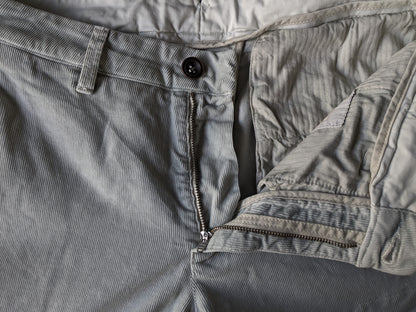 Artu Napoli Rib cargo pants. Light Grey colored. Size W31-L30. Stretch.