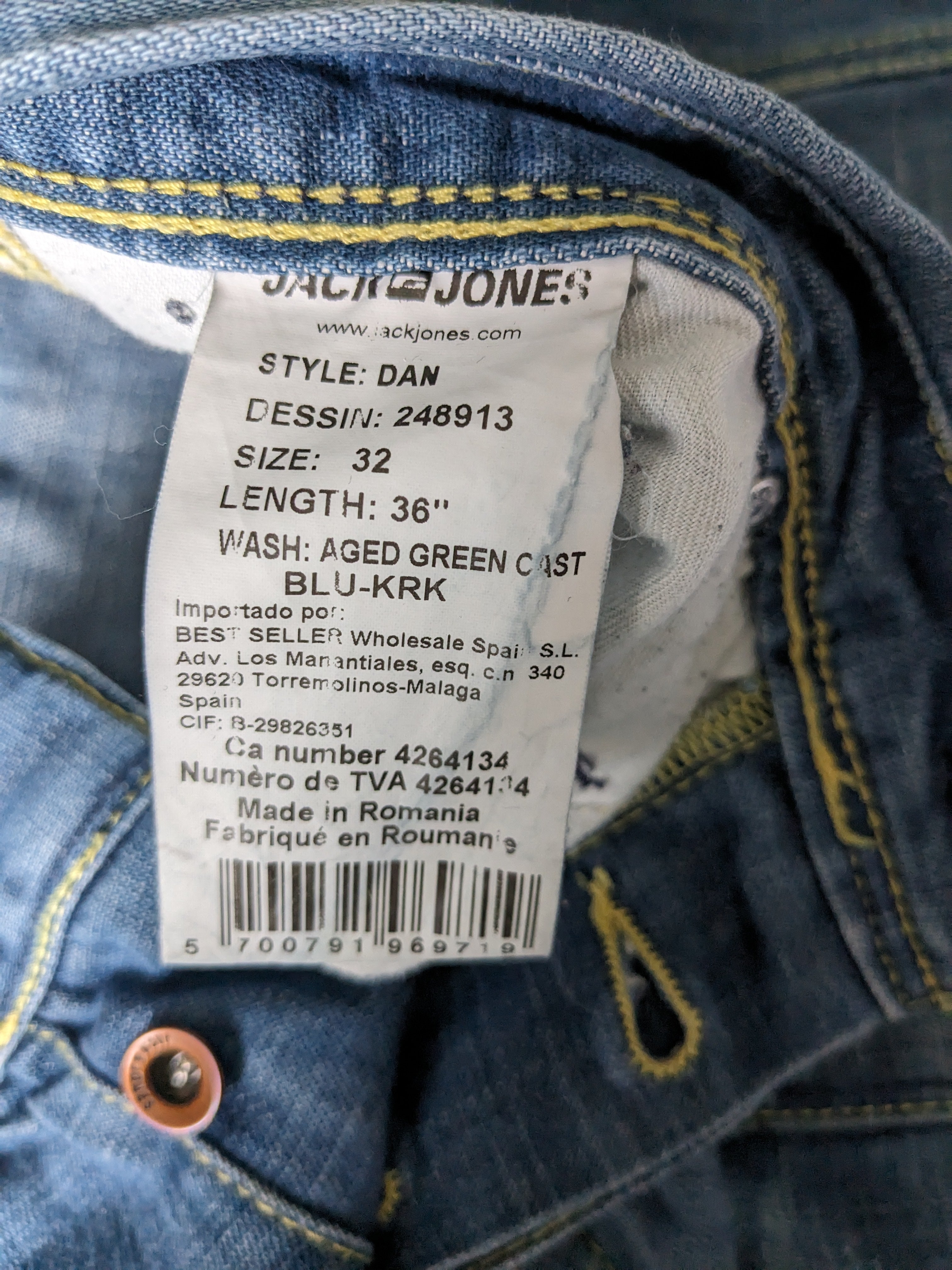 Jack jones vintage store jeans