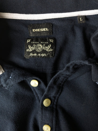 Diesel Polotrui. Dark blue colored. Size L.