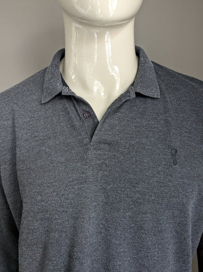 Next polo sweater. Gray mixed. Size XL. Regular fit.