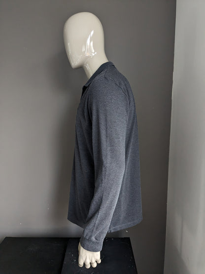 Next polo sweater. Gray mixed. Size XL. Regular fit.