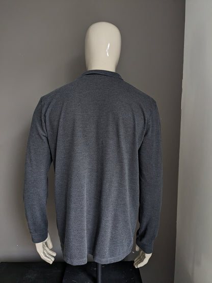 Next polo sweater. Gray mixed. Size XL. Regular fit.