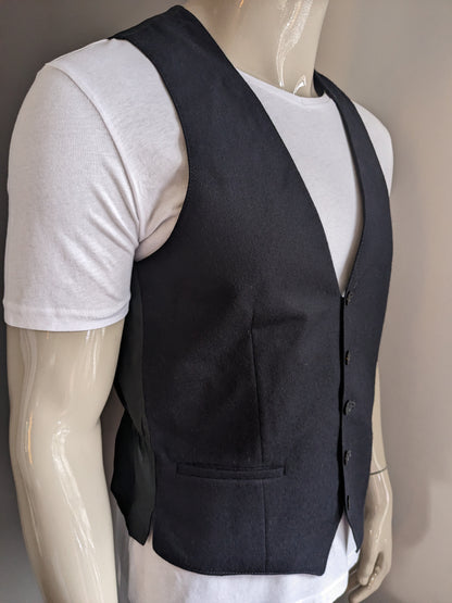 Woolen waistcoat. Dark blue colored. Size M. #333.