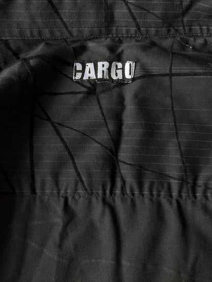 Cargo shirt. Black print. Size L.