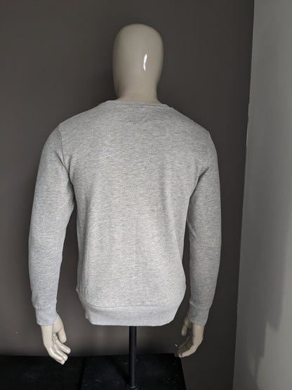 Burton London Menswear Casual Pullover. Grau gemischt. Größe M.