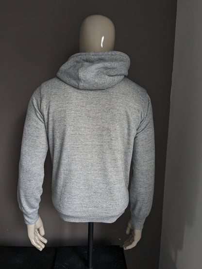 Uniqlo Dik Fed Cardigan mit Motorhaube. Grau gemischt. Größe S / m