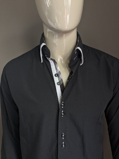 Camicia da ragazzo Arya con doppio colletto. Bianco di colore bianco. Taglia L.