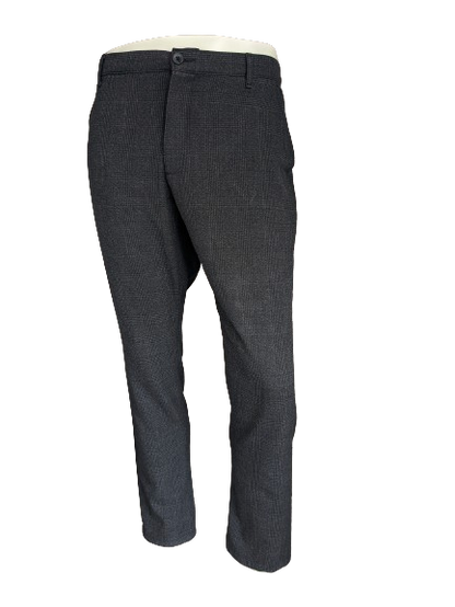 Pantalon / pantalon de vision LCW. Black gris vérifié. Slim Fit recadré. W36 - L30.