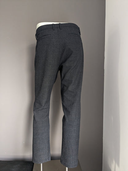 Pantalon / pantalon de vision LCW. Black gris vérifié. Slim Fit recadré. W36 - L30.