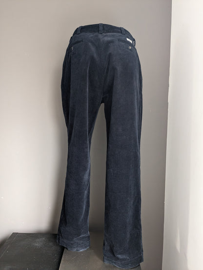 Polo vintage Ralph Lauren Rib Broek. Colorato blu scuro. Taglia W36 - L34.