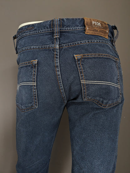 PT05 jeans. Blauw gemêleerd. Maat W30 - L36.