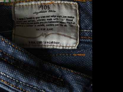 PT05 jeans. Blauw gemêleerd. Maat W30 - L36.