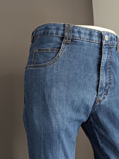 Meyer Hosen. Dünner Denim. Bawfarben. Größe 50 / M. Typ "Dubai".