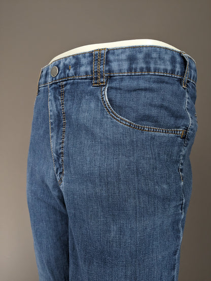 Meyer Hosen. Dünner Denim. Bawfarben. Größe 50 / M. Typ "Dubai".