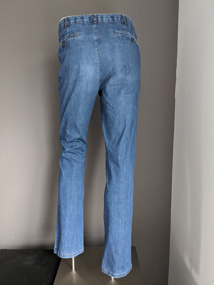 Meyer Hosen. Dünner Denim. Bawfarben. Größe 50 / M. Typ "Dubai".