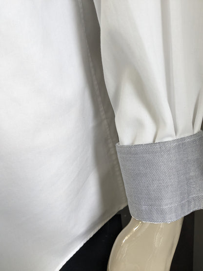 Camicia blumfontain. Bianco. Dimensione XL / XXL.