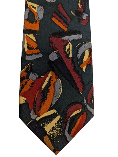 Tie en polyester Paolo Paolo vintage.