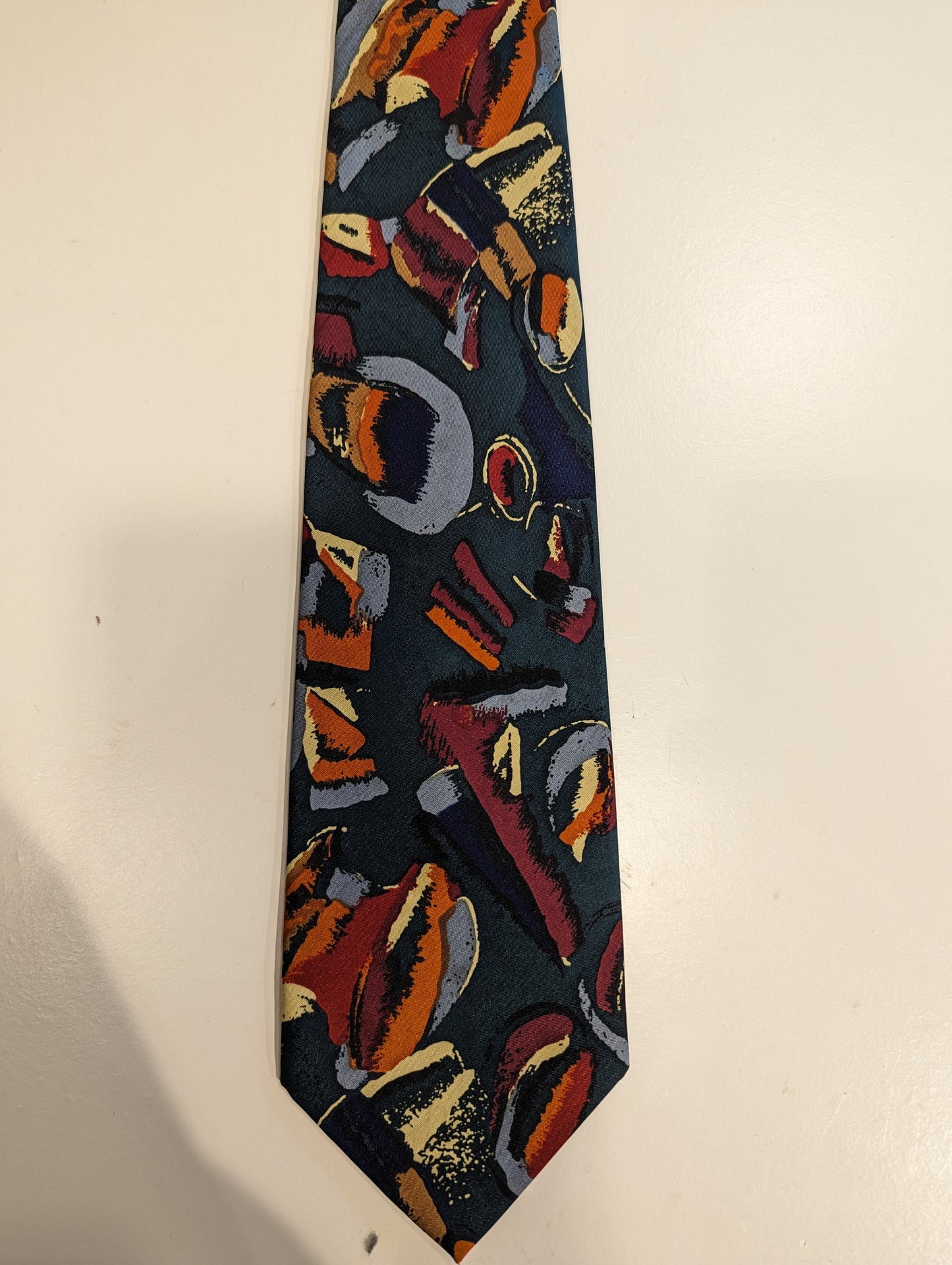 Vintage paolo pescara polyester tie.