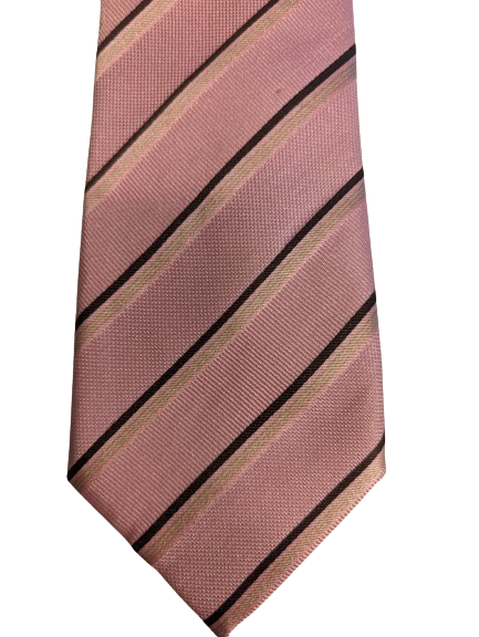 Michaelis Silk Tie. Motif rose.