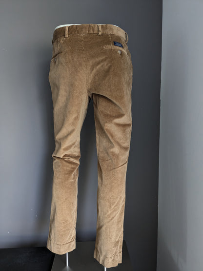 Steppin legte Ribbroek. Braun gefärbt. Größe 50 / M. Modell "Churchill". Gestreckt.