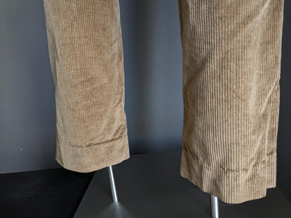 Steppin legte Ribbroek. Braun gefärbt. Größe 50 / M. Modell "Churchill". Gestreckt.