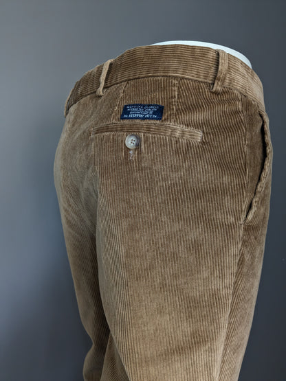 Steppin legte Ribbroek. Braun gefärbt. Größe 50 / M. Modell "Churchill". Gestreckt.