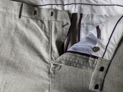 Burton "1904" pantaloni di lana. Beige misto. Dimensione 44 / M. 36% lana.