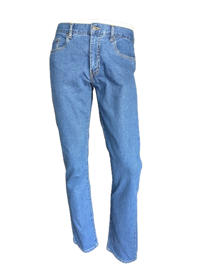 Dxgo jeans. Blue colored. Size W33 - L 34. Stretch.