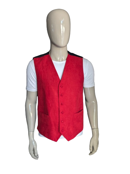 Lloyd Attree and Smith waistcoat. Red. Size L.