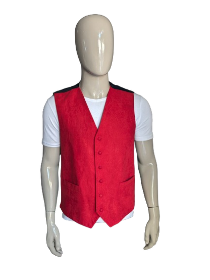 Lloyd Attree and Smith waistcoat. Red. Size L.