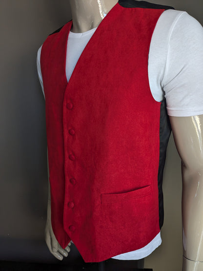 Il gilet di Lloyd Attree e Smith. Rosso. Taglia L.