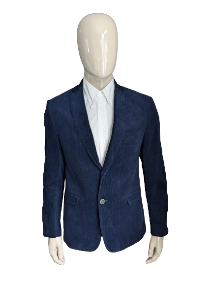 Veste de côte de tailleur et de fils. Belle côte. Bleu foncé. Taille 52 / L.