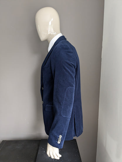 Veste de côte de tailleur et de fils. Belle côte. Bleu foncé. Taille 52 / L.