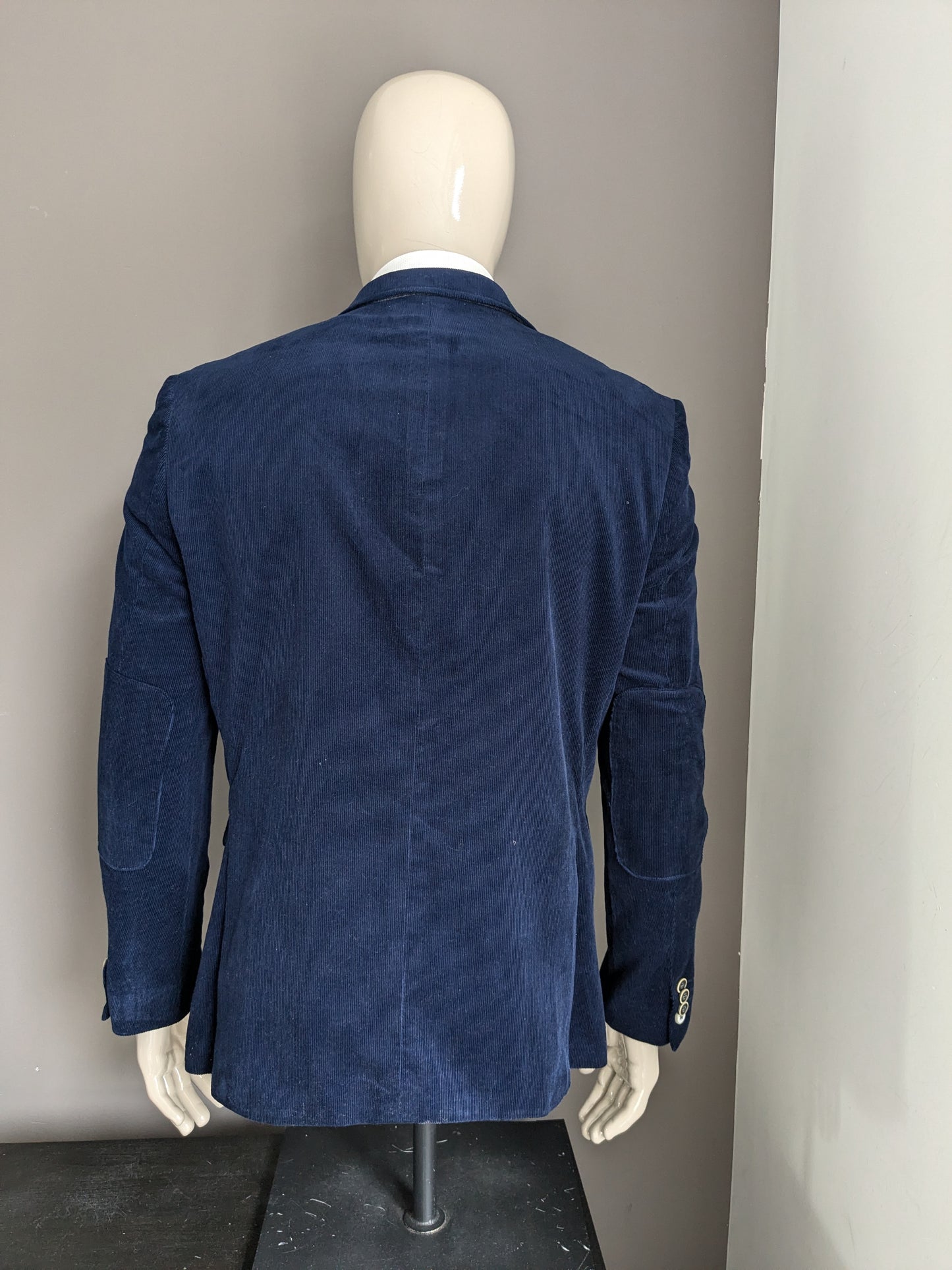 Veste de côte de tailleur et de fils. Belle côte. Bleu foncé. Taille 52 / L.