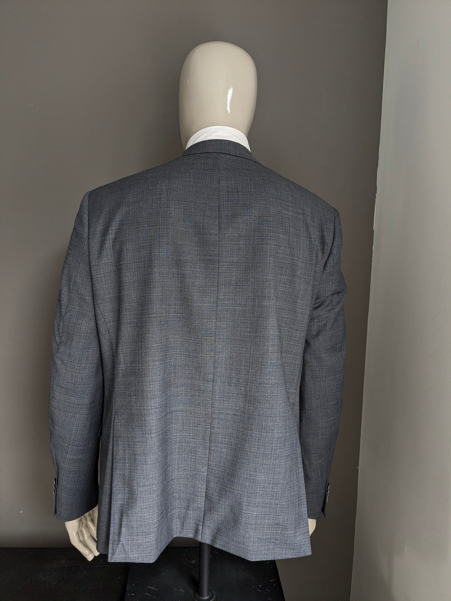 Max Goodman Colbert. Grigio blu controllato. Taglia 28 (56 / XL).