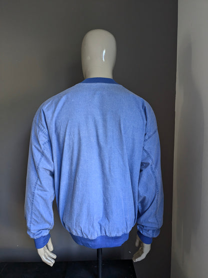 Pulo Polo Vintage Rangers avec bande élastique. Bleu mélangé. Taille xl / xxl.