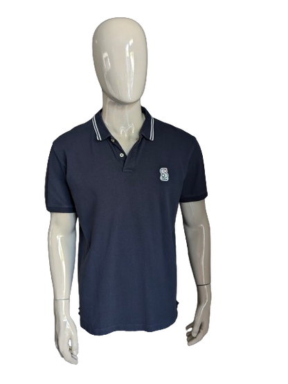 s.Oliver polo. Donkerblauw. Maat XL.