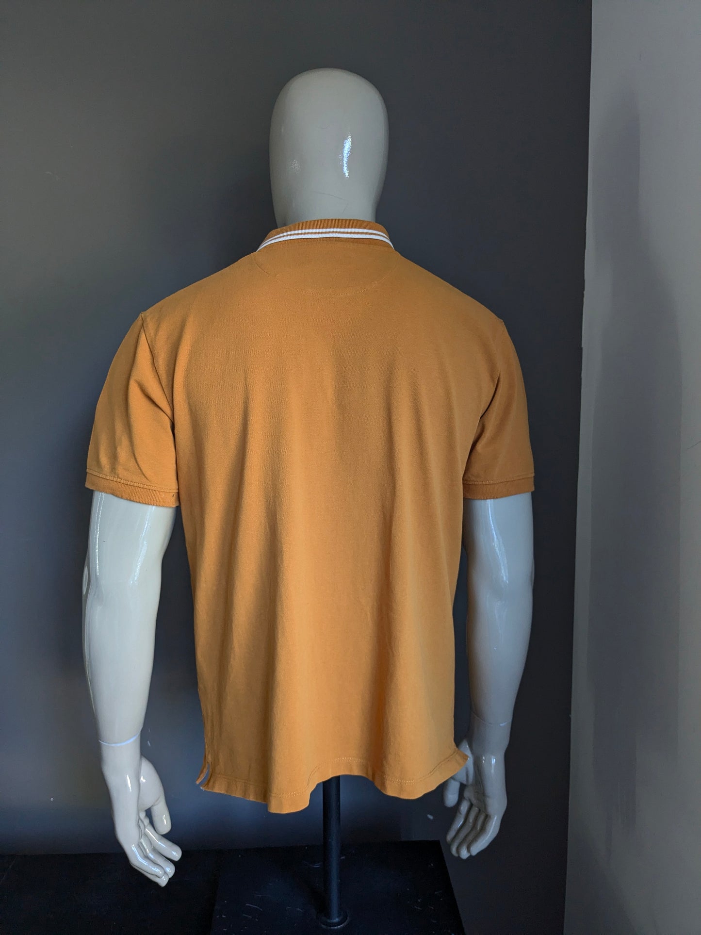 S.Oliver Polo. Orange. Size XL.