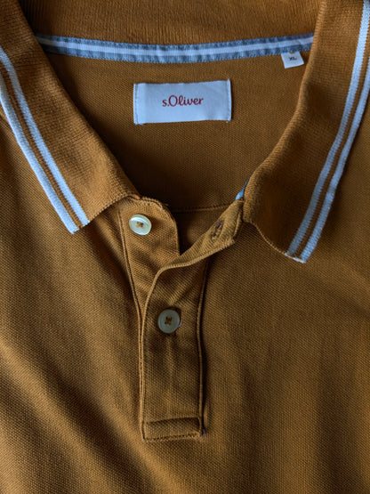 s.Oliver polo. Oranje. Maat XL.