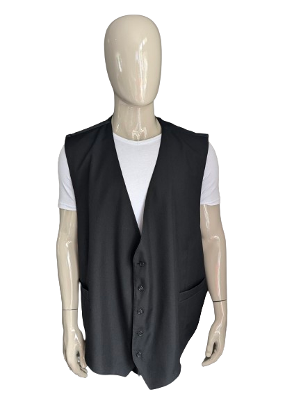 Woolen TravelMaster waistcoat. Black. Size 7XL.