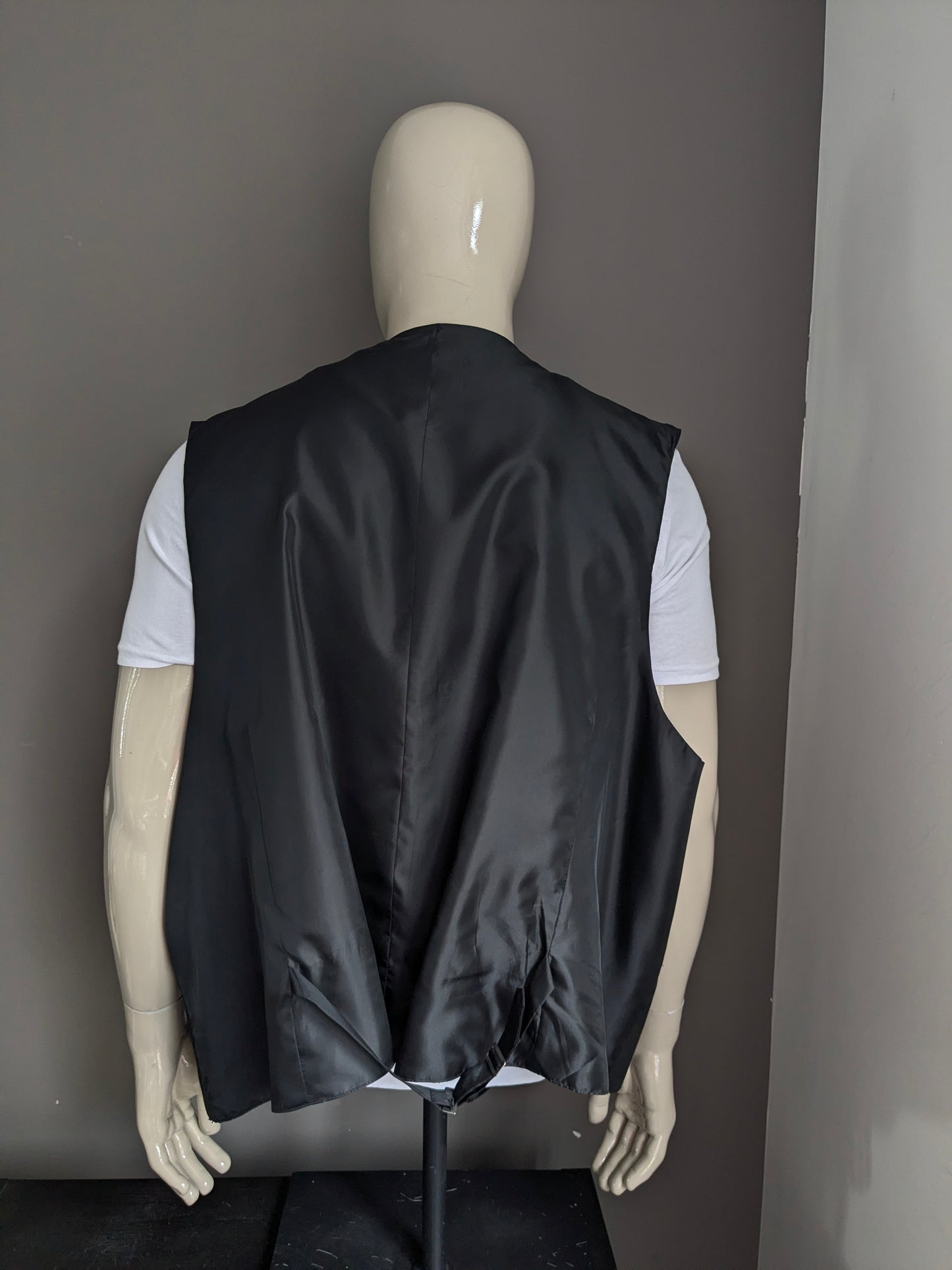 Gilet en laine Travelmaster. Noir. Taille 7xl.