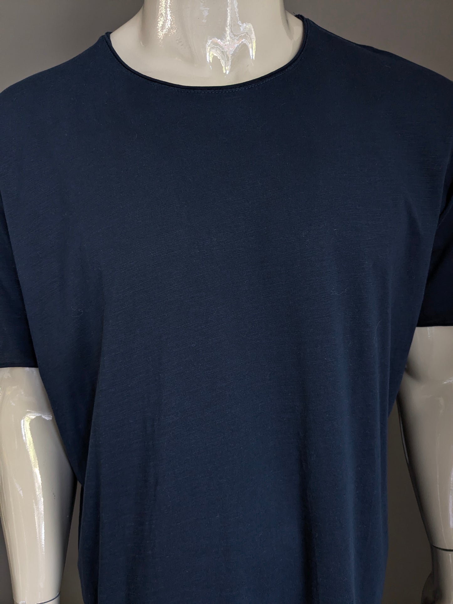 Smog shirt. Dark blue mixed. Size 2XL / XXL. Regular fit.