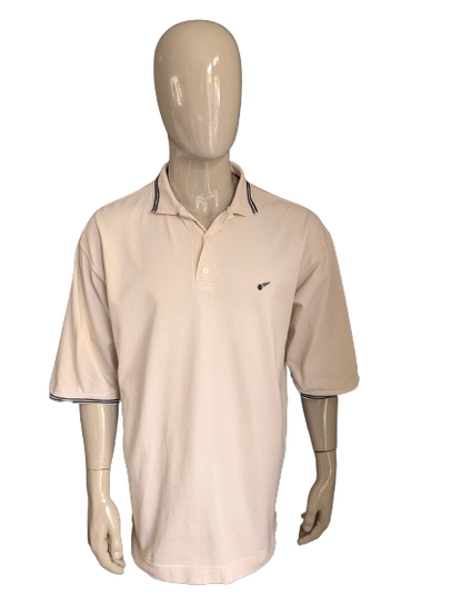 Vintage Rex Professional Polo. Beige colored. Size 2XL / XXL.