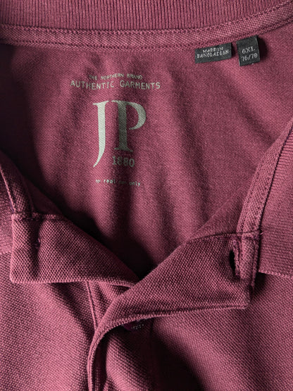 JP1880 POLO. Bordeaux colorato. Dimensione 6xl / xxxxxxl.