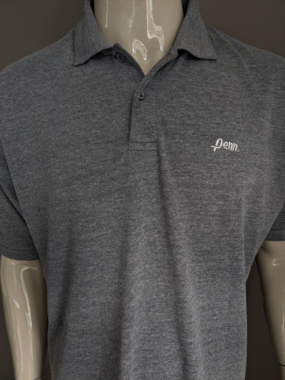 Penn Polo. Gray mixed. Size 3XL / XXXL.