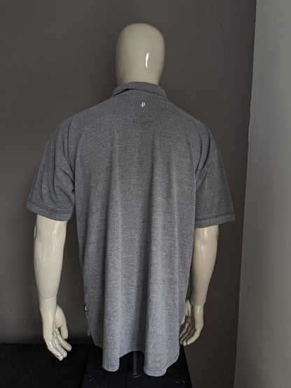 Penn Polo. Gris mezclado. Tamaño 3xl / xxxl.