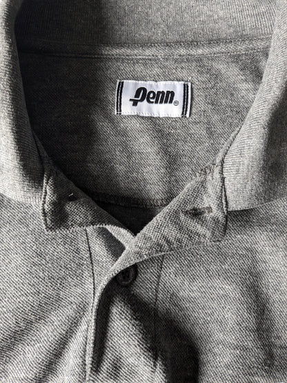 Penn Polo. Grijs gemêleerd. Maat 3XL / XXXL.