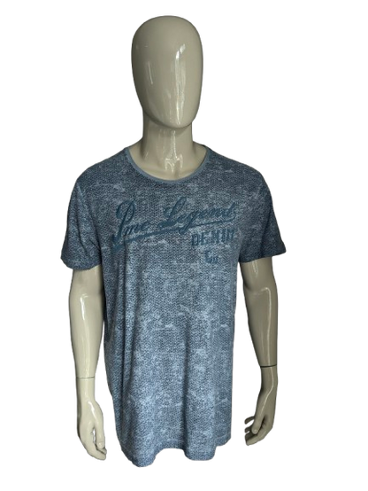 Shirt leggenda PME. Stampa blu. Dimensione 2xl / xxl.