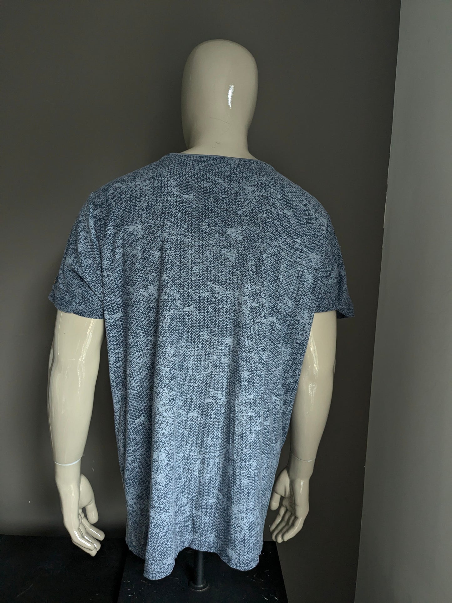 Chemise de légende PME. Impression bleue. Taille 2xl / xxl.